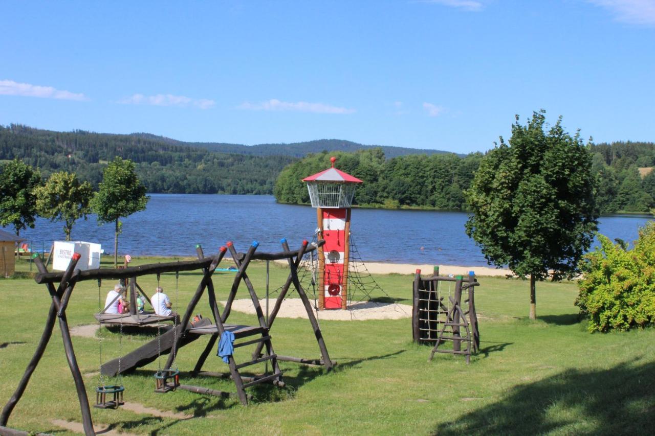 Lipno Wellness - Frymburk C 402-403 Apartment Luaran gambar
