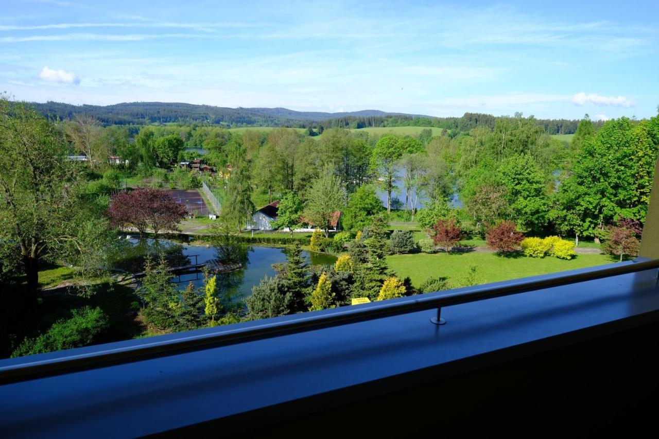 Lipno Wellness - Frymburk C 402-403 Apartment Luaran gambar